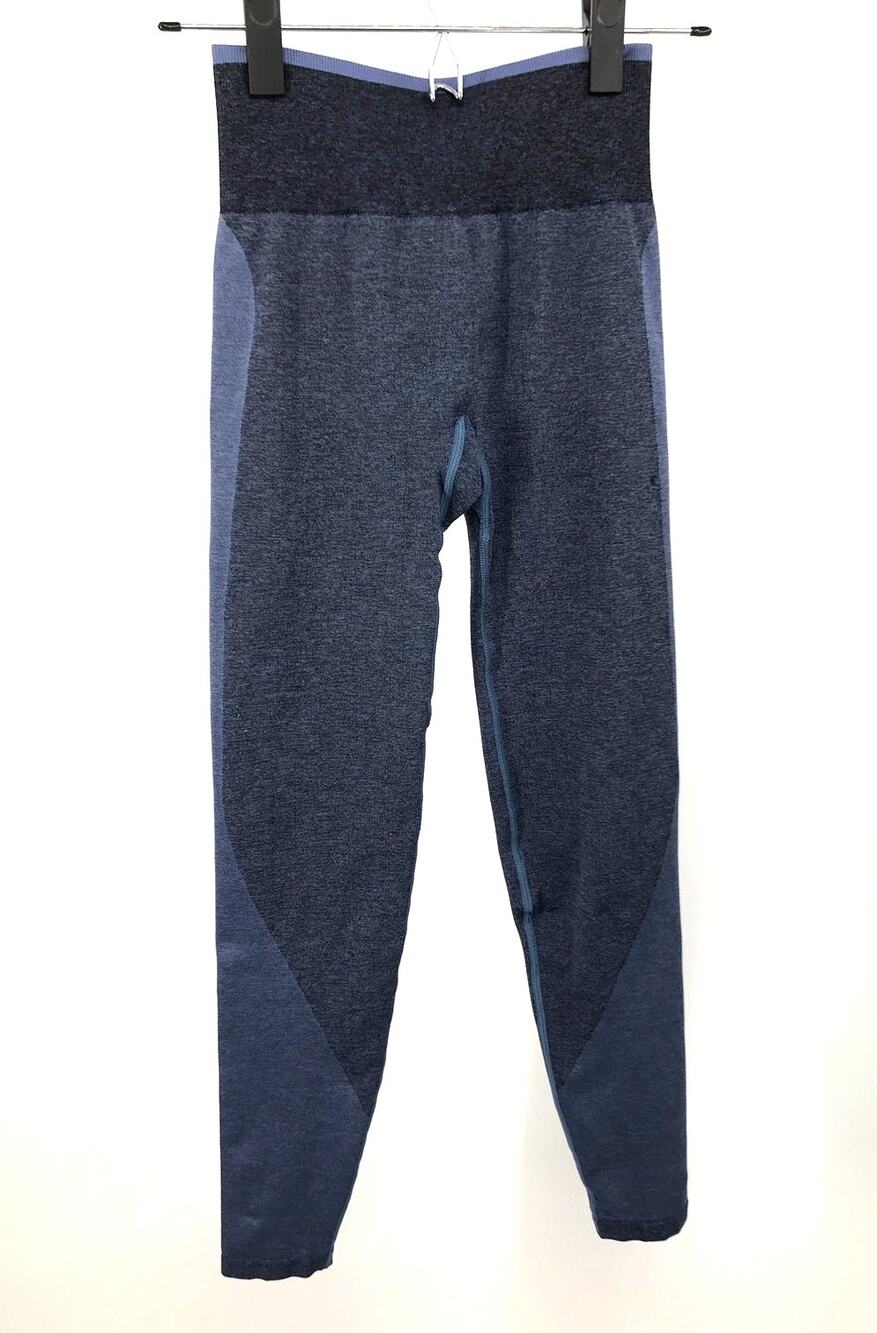 PINK Victoria's Secret Heather Blue Seamless Leggings XS Activewear